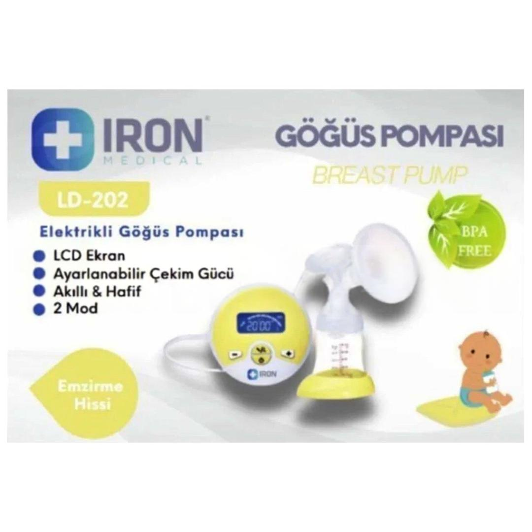 Iron Göğüs Pompası Elektrikli Tekli Kapaklı
