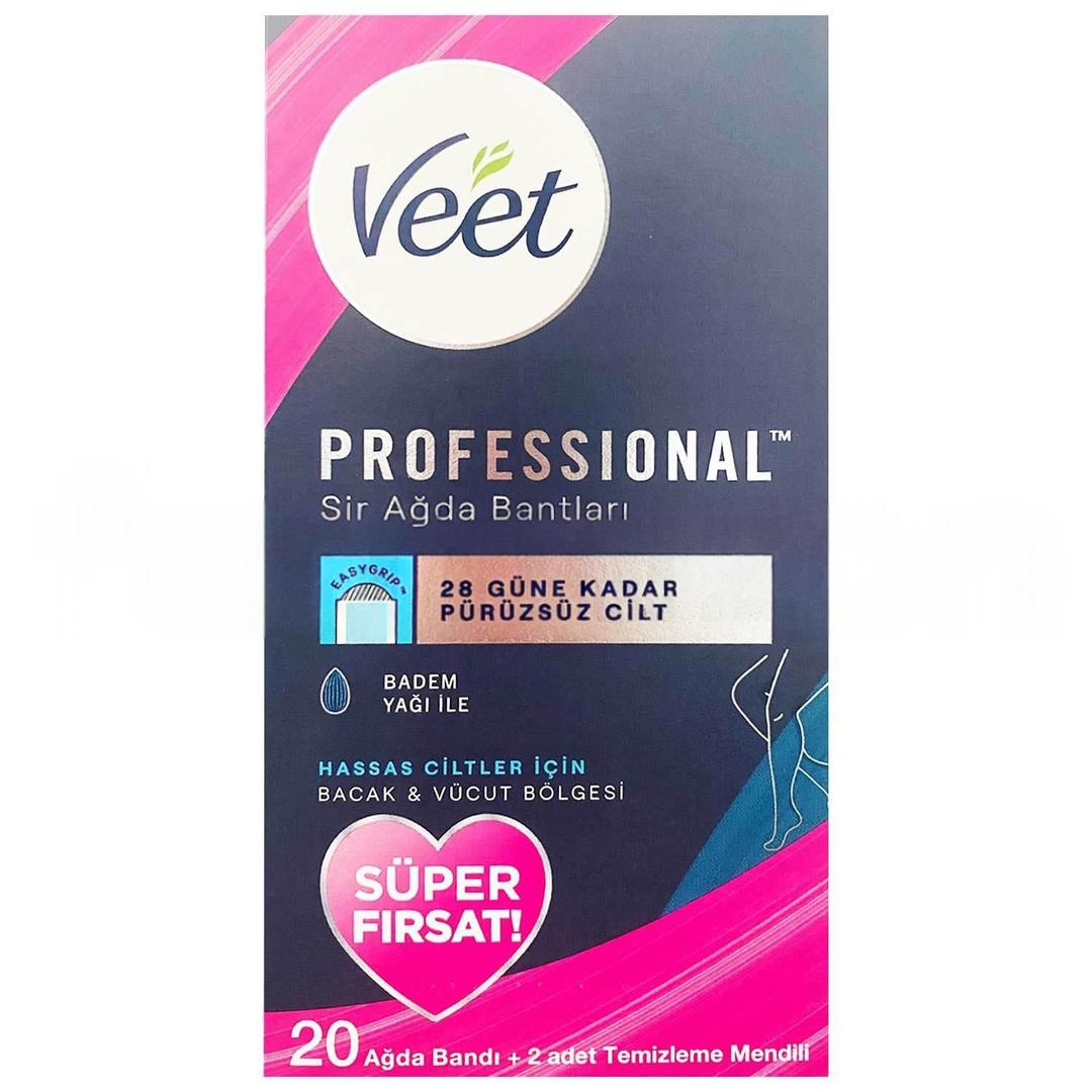 Veet Professyonel Ağda Bandı Hassas Promo 20'li