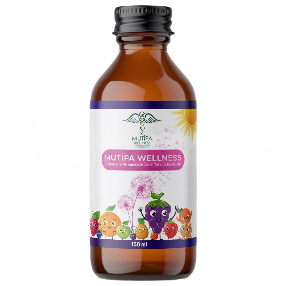 Mutipa Wellness Resveratrol ve Kuersetin İçeren Takviye 150 ml