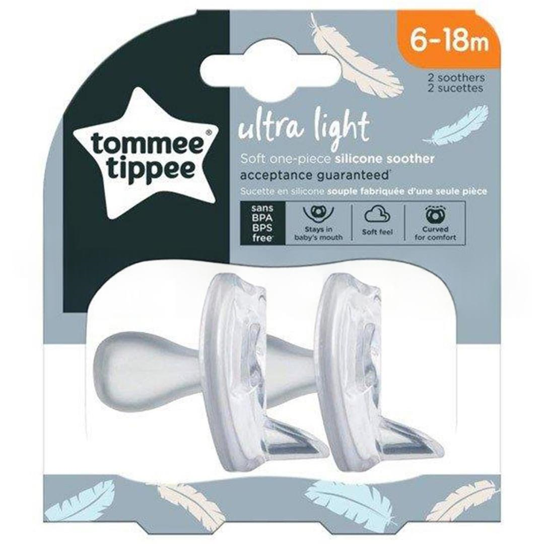 Tommee Tippee Ultra Light 6-18 Ay Silikon Emzik 2'li