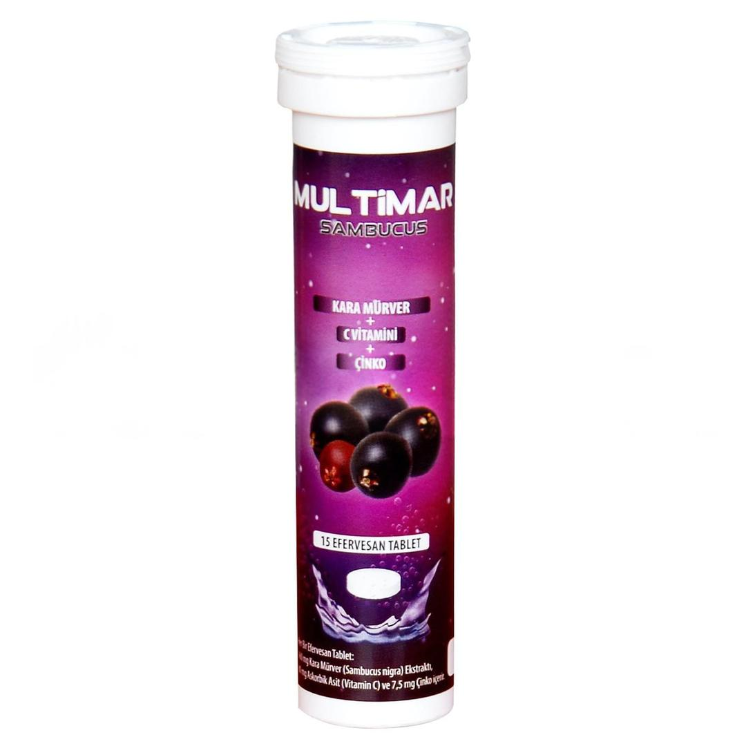 Multimar Sambucus 15 Efervesan Tablet
