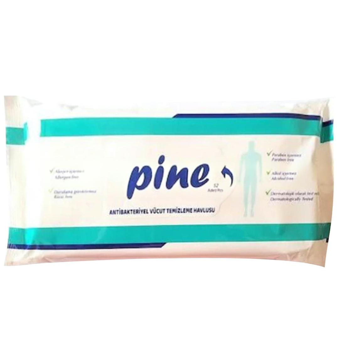 Pine Vücut Temizleme Havlusu 52'li