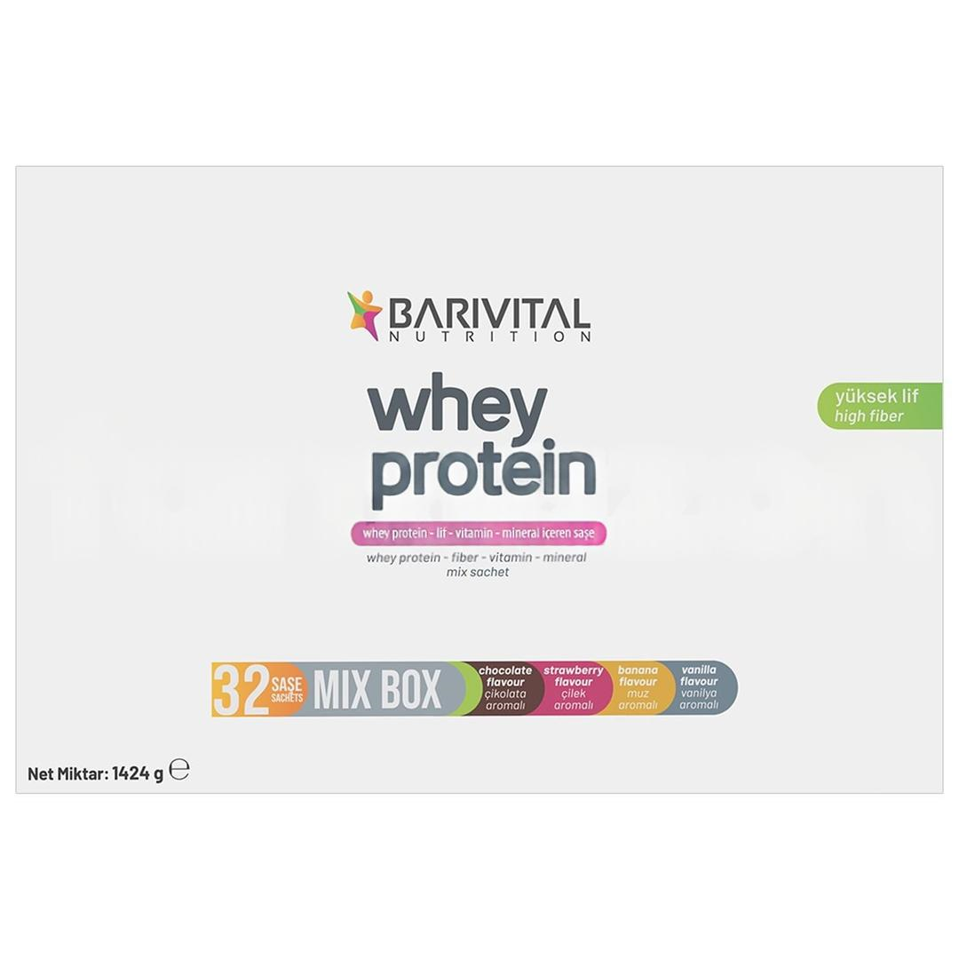 Barivital Protein Tozu 32 Saşe Mix Paket 1424 gr