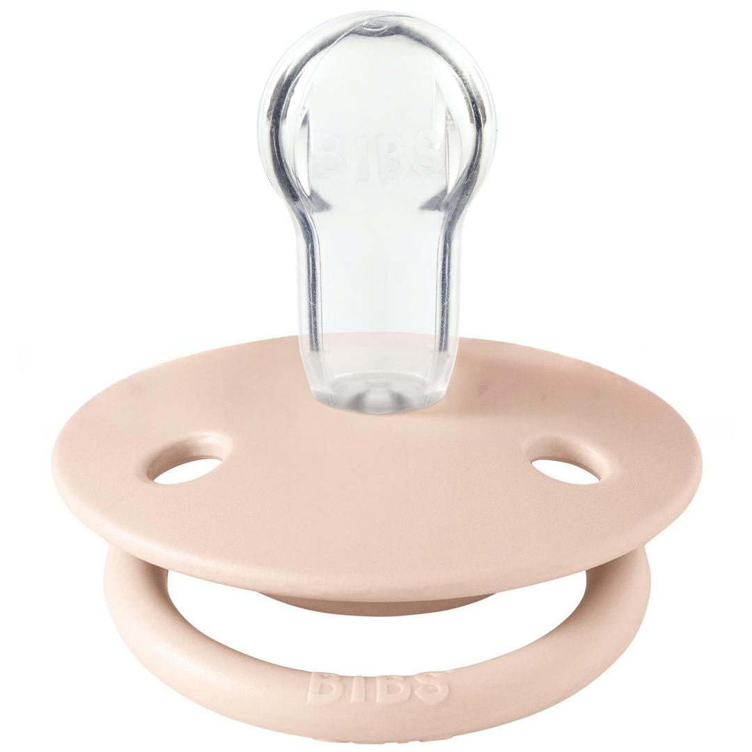 Bibs De Lux Silikon 0-36 Ay Emzik - Blush