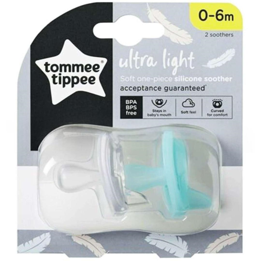 Tommee Tippee Ultra Hafif Soft 0-6 Ay Tek Parça Silikon Emzik 2'li