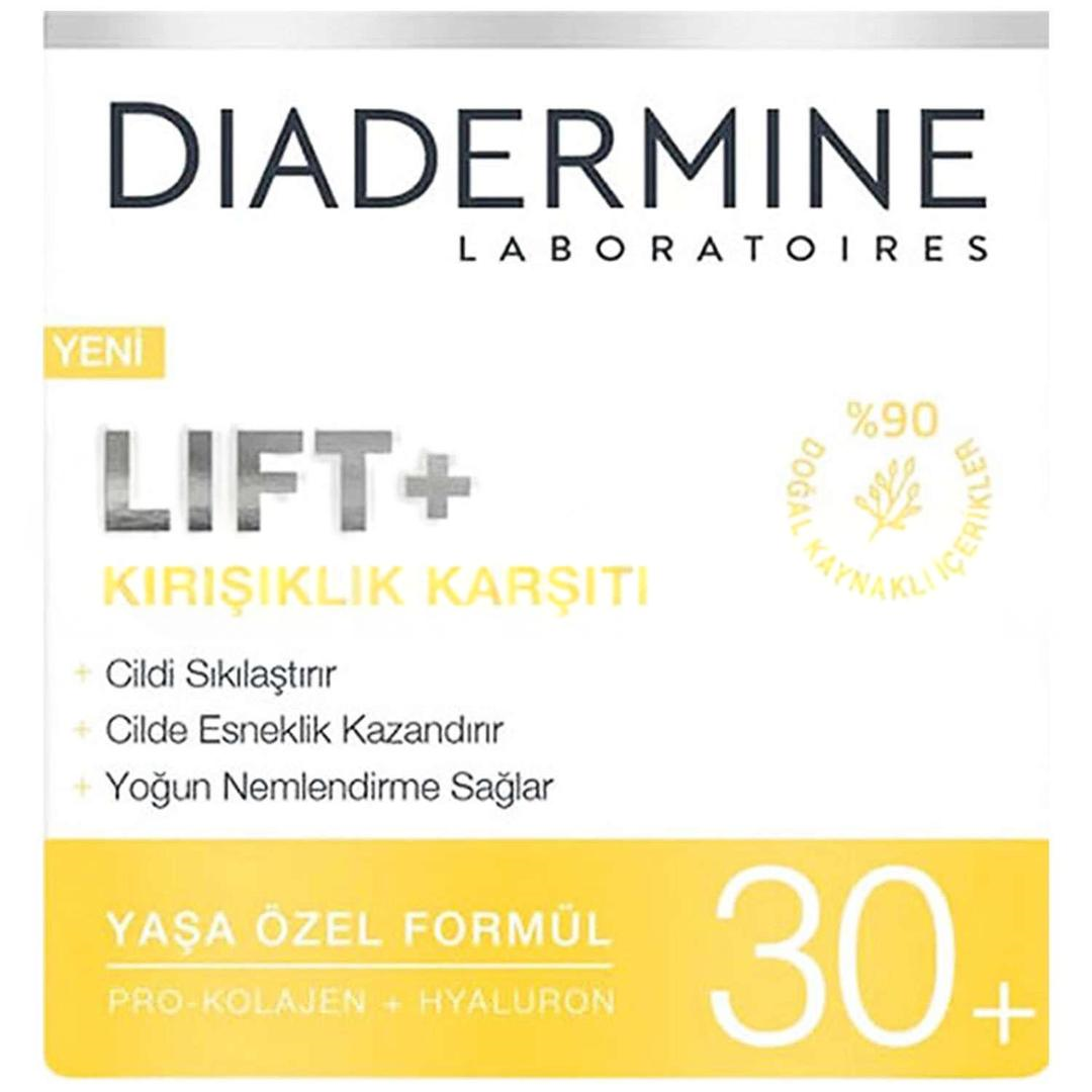Diadermine Kırışıklık Karşıtı Krem Lift+ 30+ Yaş 50 ml