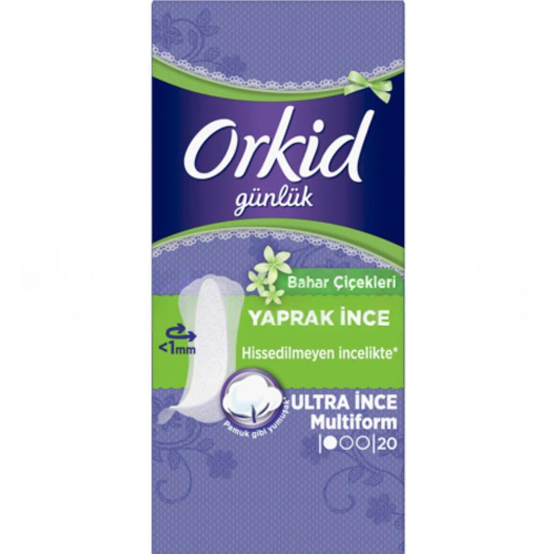 Orkid Hijyenik Ped Yaprak Light Bahar 20'li