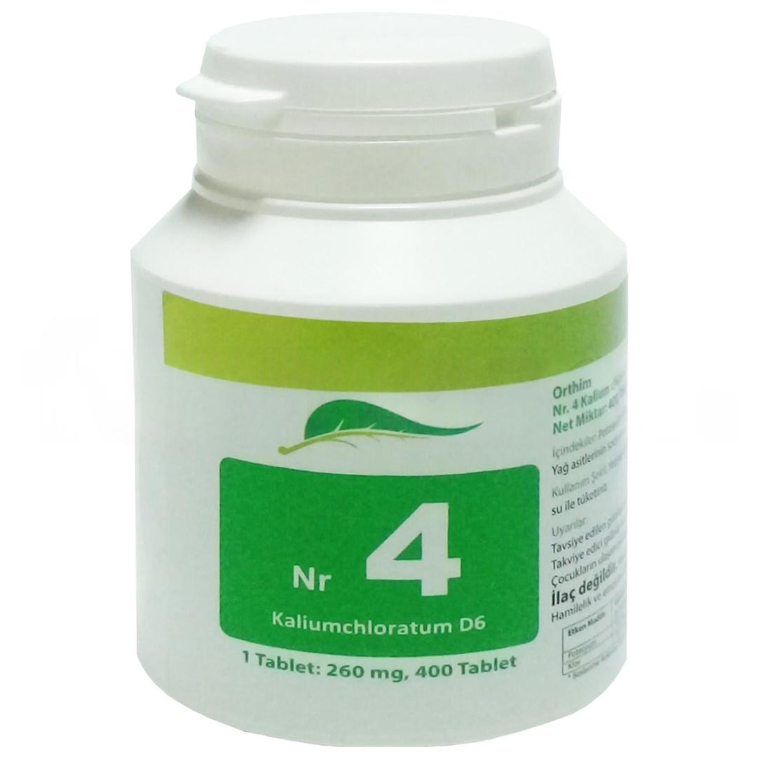 Sasfarma Schüssler Tuzları No: 4 - Kalium Chloratum