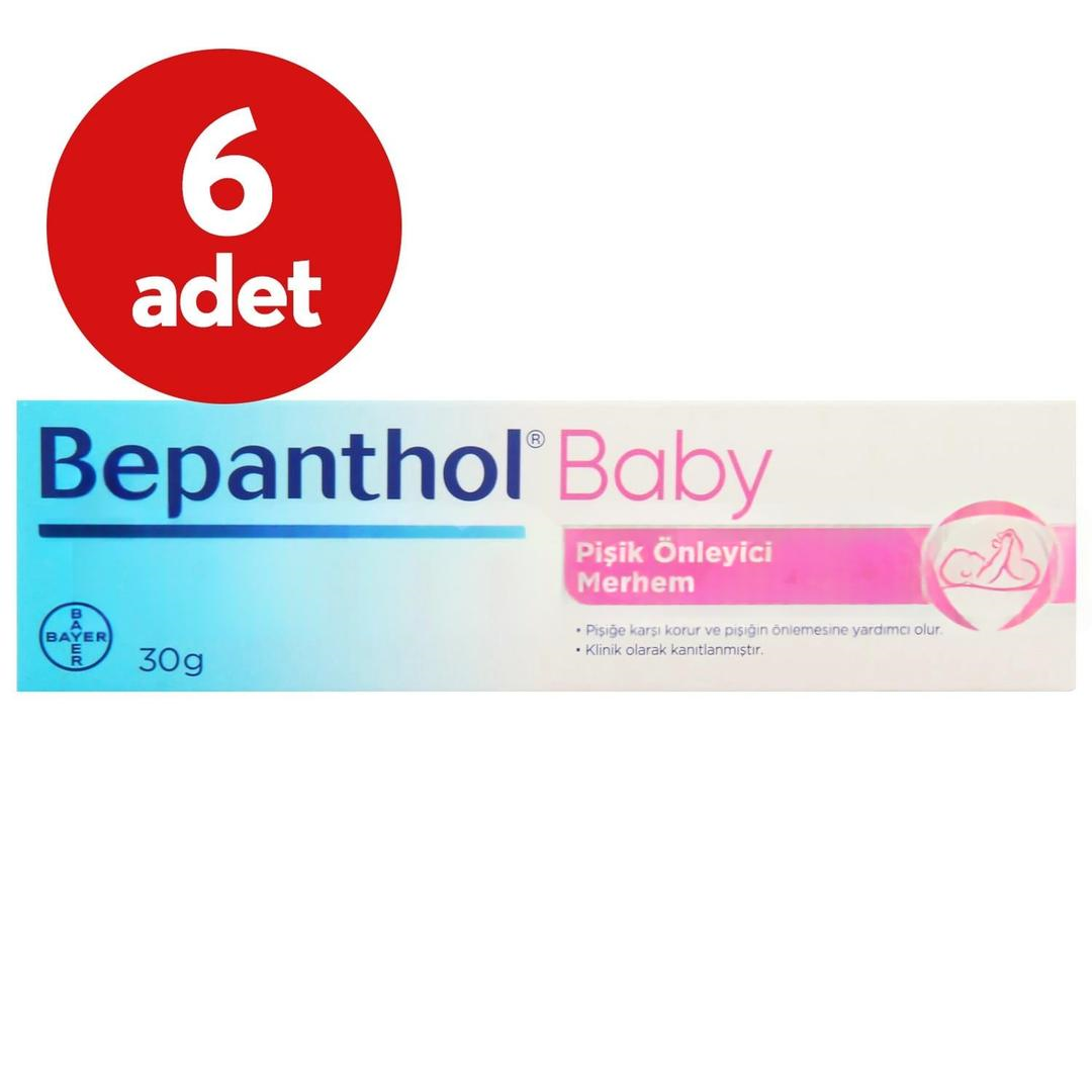 Bepanthol Baby Pişik Önleyici Merhem 30 gr - 6 Adet