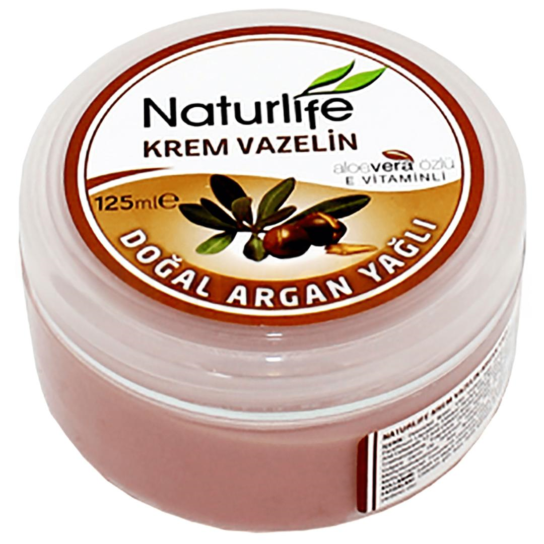 Naturlife Doğal Argan Yağlı Krem Vazelin 125 ml