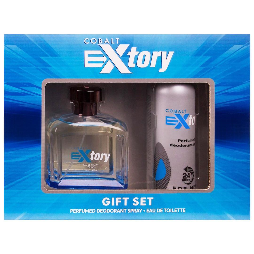 Extory Cobalt Gift Set Erkek Edt - 100 ml Parfüm + 150 ml Deodorant