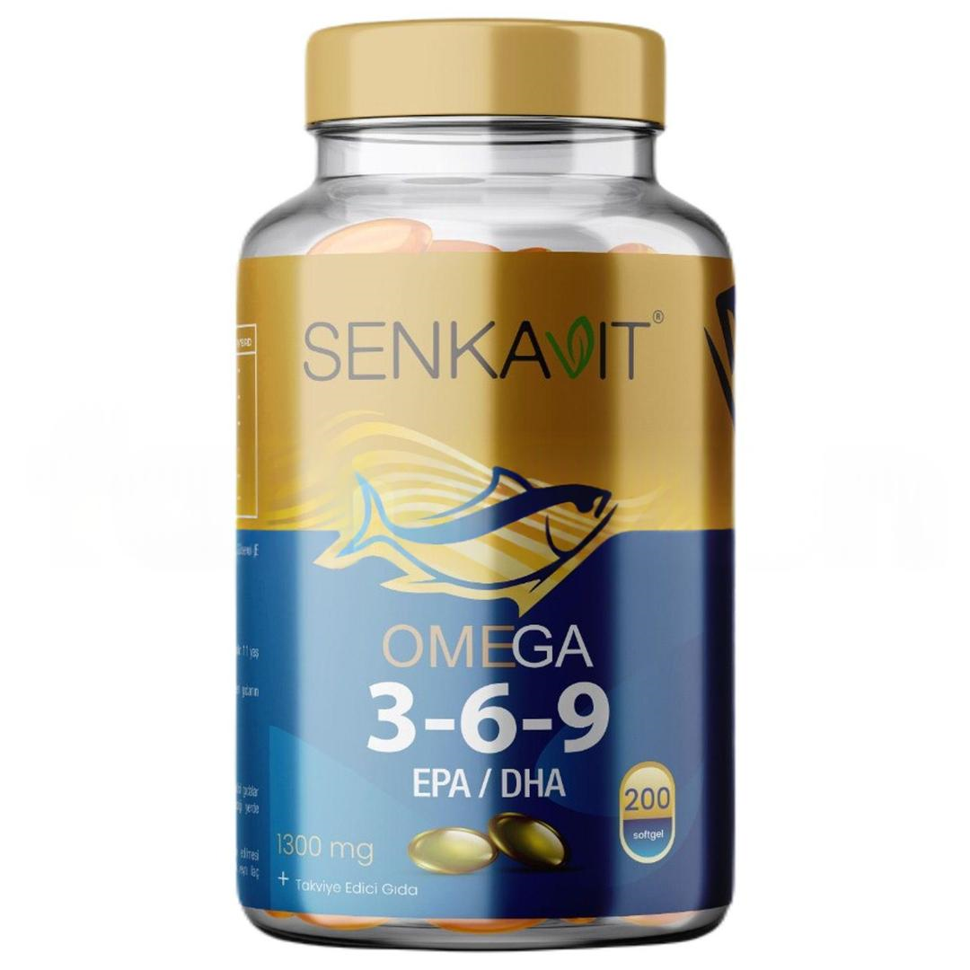 Senkavit Omega 3-6-9 1300 mg 200 Softjel