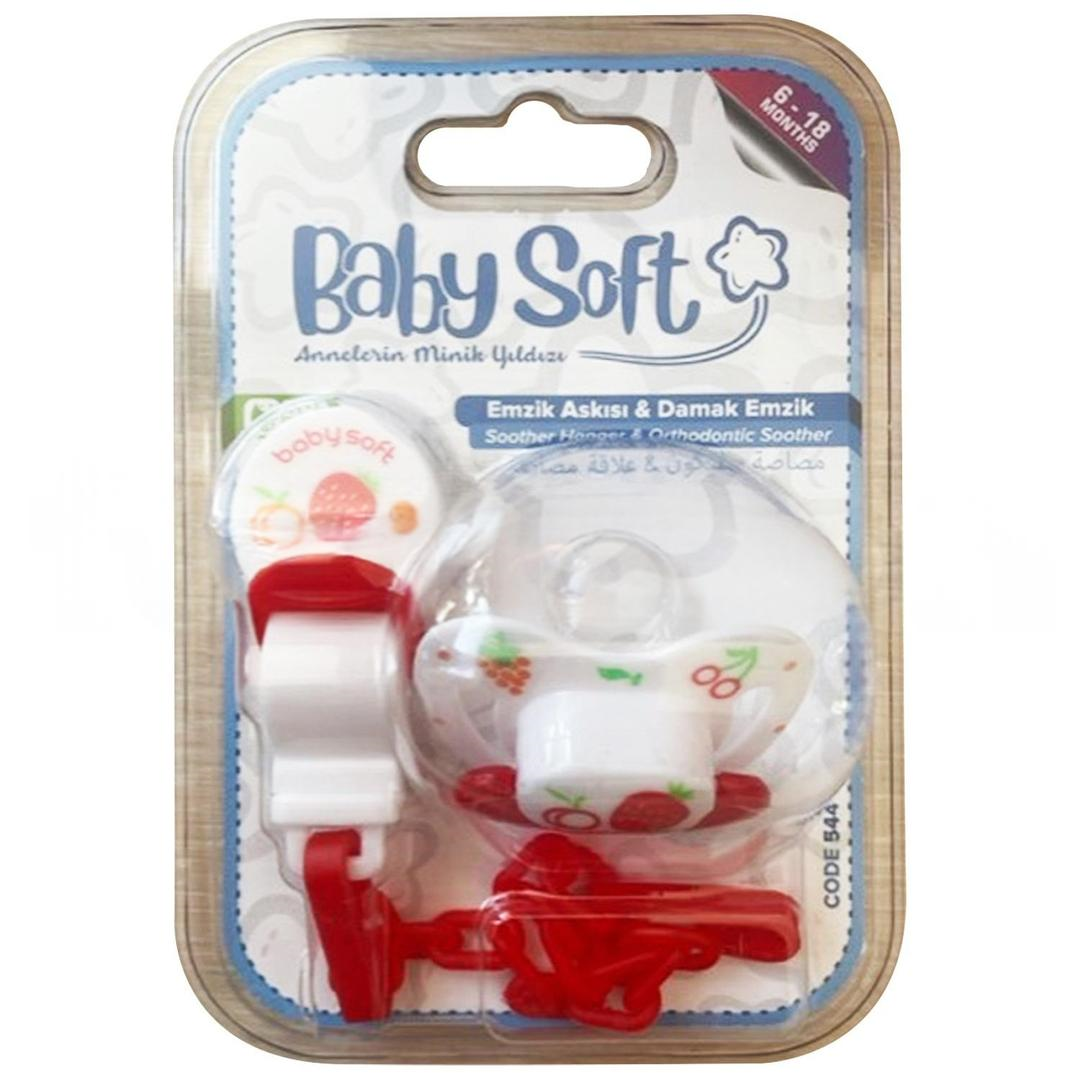 Babysoft Figürlü Kendinden Askılı Emzik No: 2