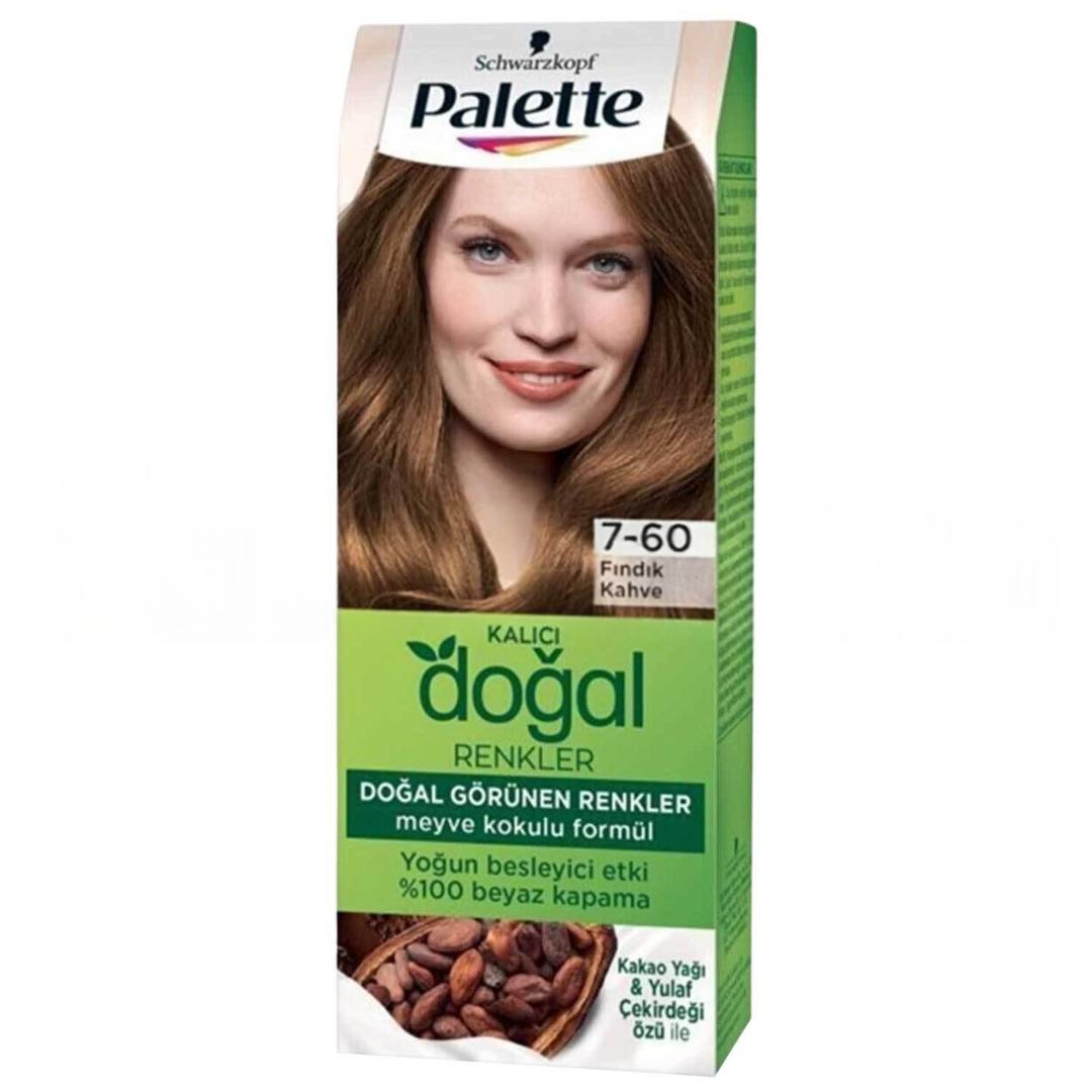 Palette Doğal Renkler - Fındık Kahve 7-60