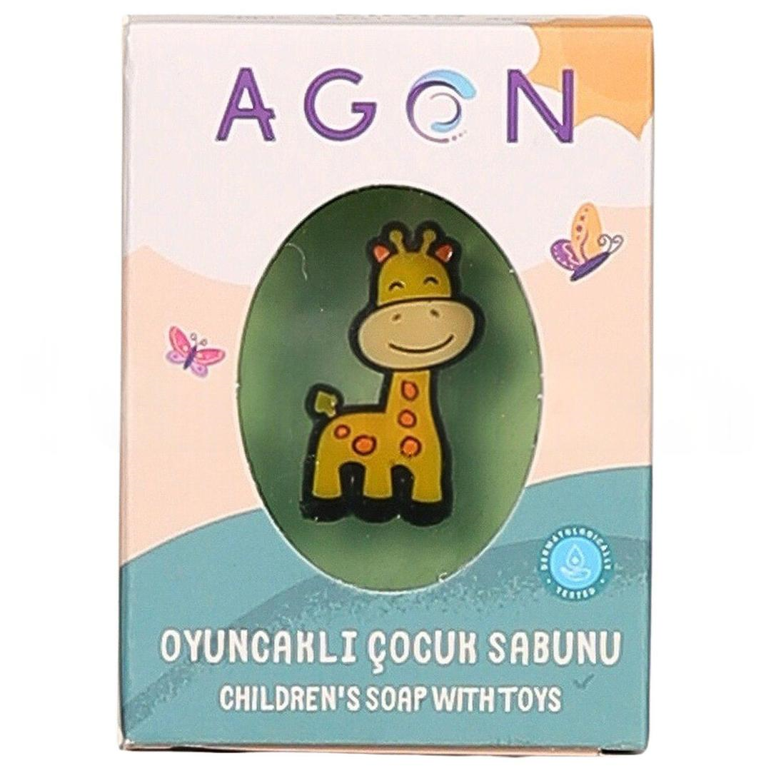 Agon Elma Özlü El Yapımı Oyuncaklı Çocuk Sabunu