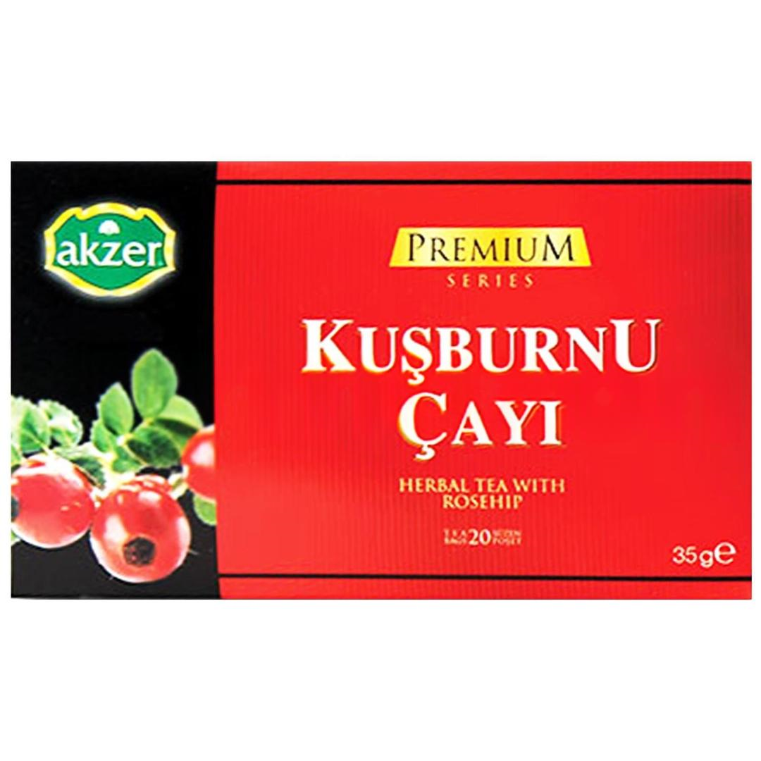 Akzer Kuşburnu Çayı 20'li Süzen Poşet
