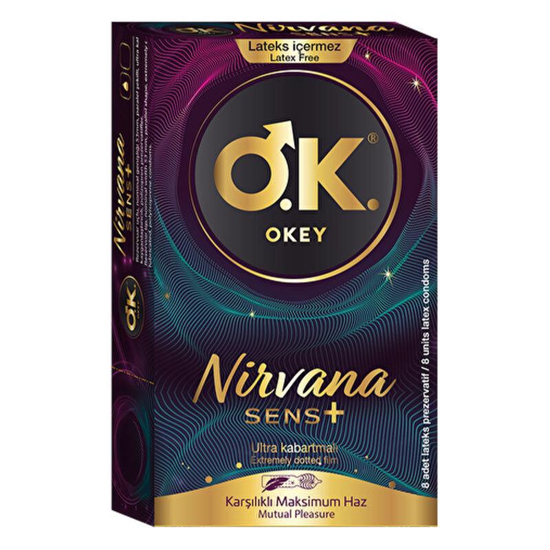Okey Prezervatif Nirvana Sens 8 Adet