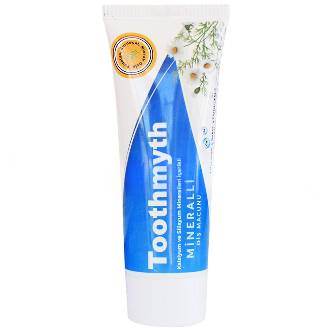 Toothmyth Schüssler Kalsiyum ve Silisyum Mineralli Diş Macunu 75 ml
