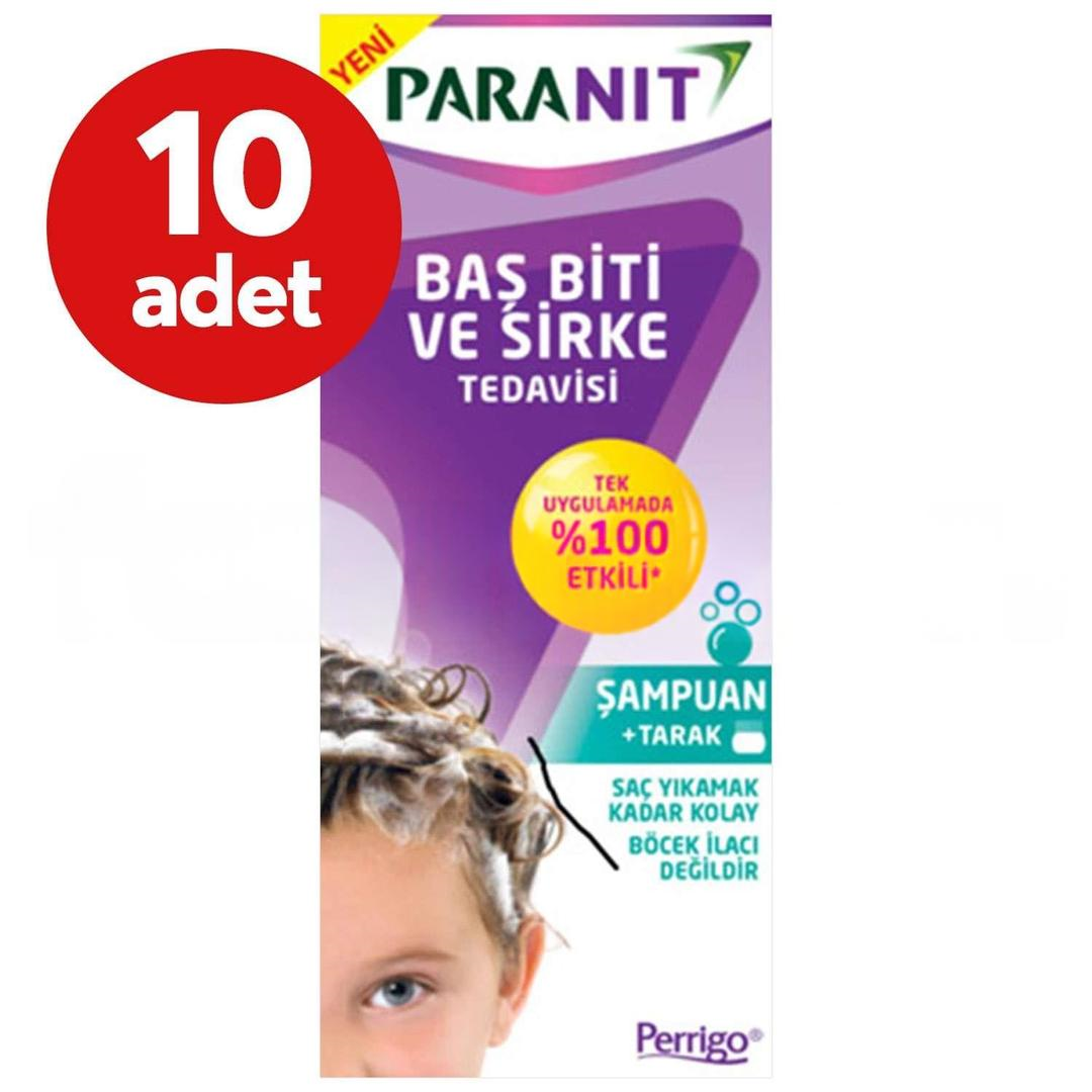 Paranit Bit Şampuanı 100 ml - 10 Adet