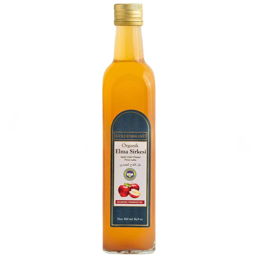 Golden Brand Organik Elma Sirkesi 500 ml