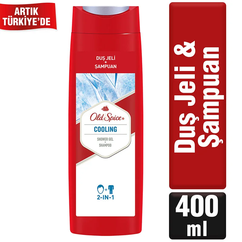 Old Spice Cooling 400 ml Duş Jeli ve Şampuan