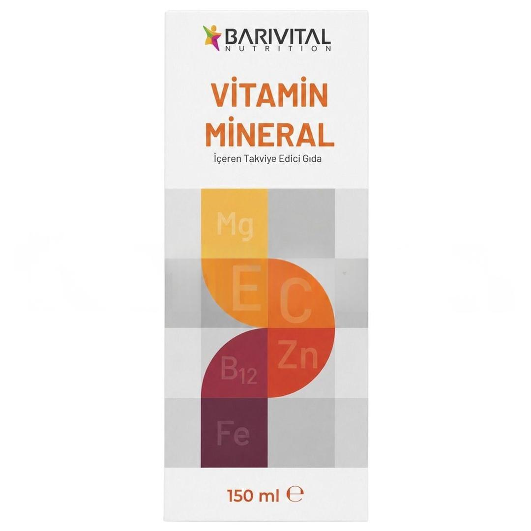 Barivital Vitamin Mineral Şurup 150 ml