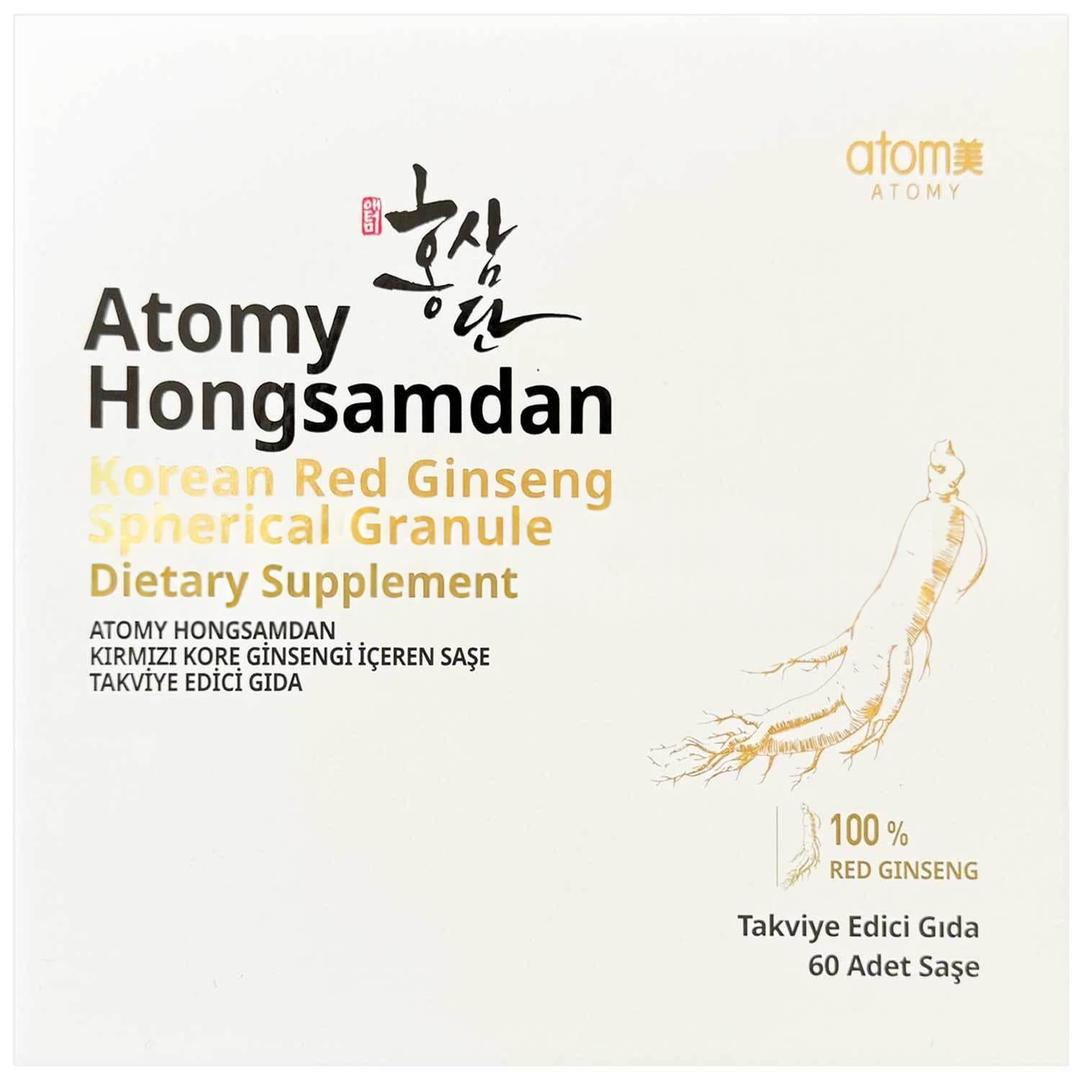 Atomy Hongsamdan Kore Kırmızı Ginseng 60 Saşe