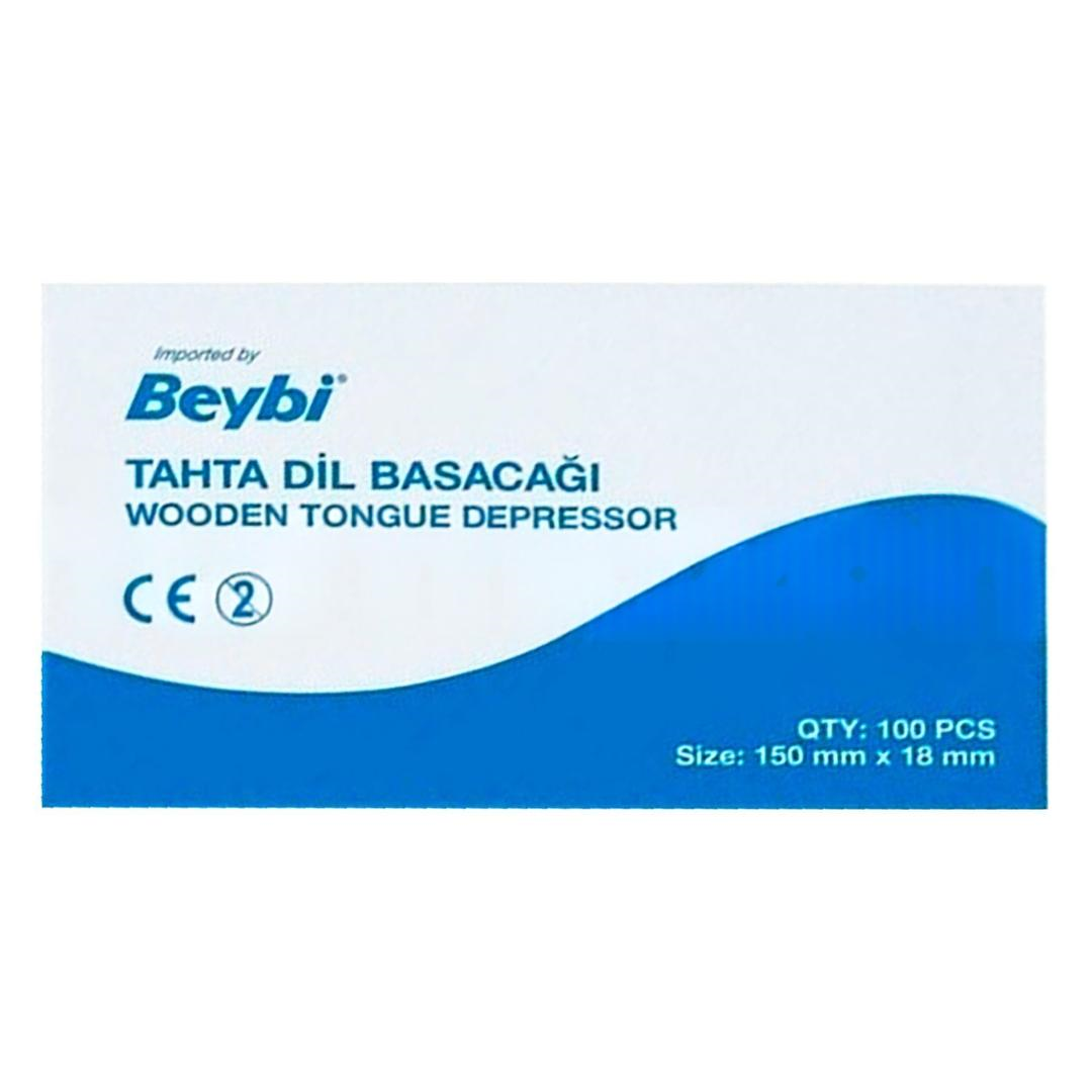 Beybi Abeslang Nonsteril Tahta Dil Basacağı 100'lü
