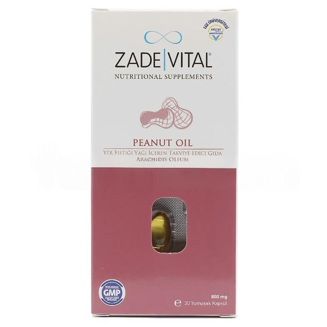 Zade Vital Yer Fıstığı Yağı Blister 30 Kapsül