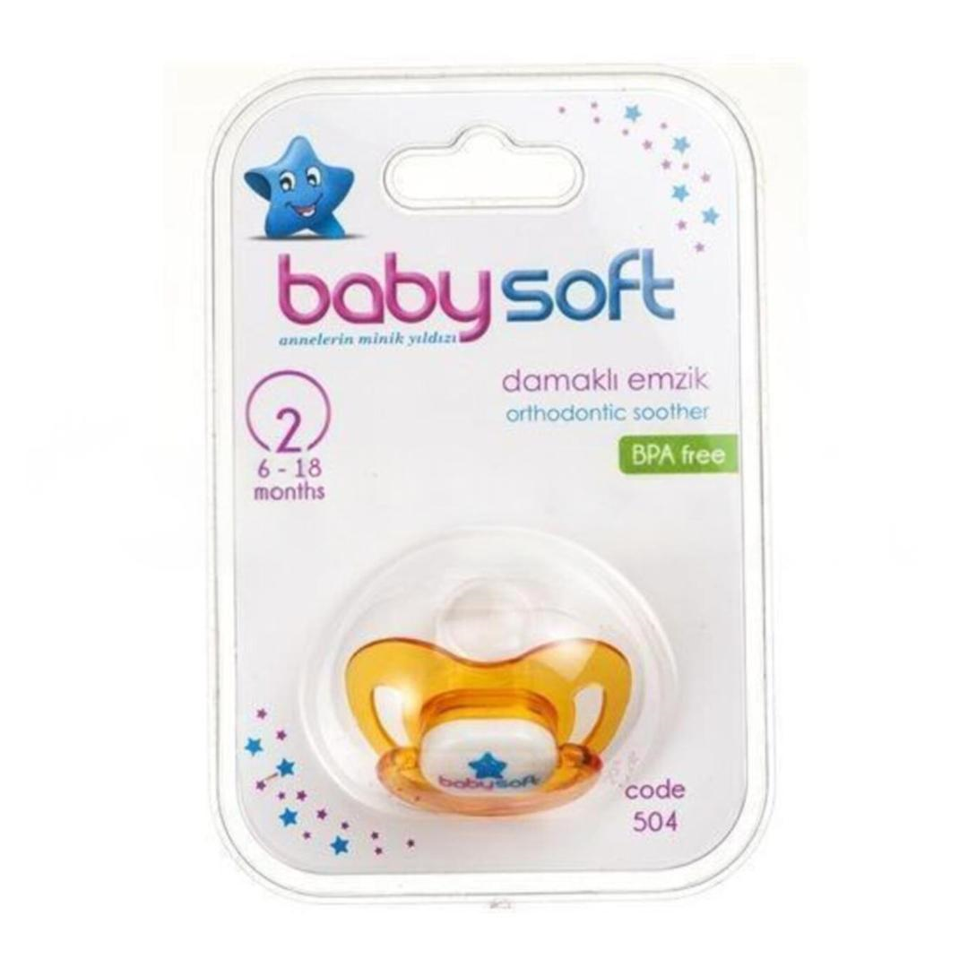 Baby Soft 504 Damaklı Emzik 6-18 Ay