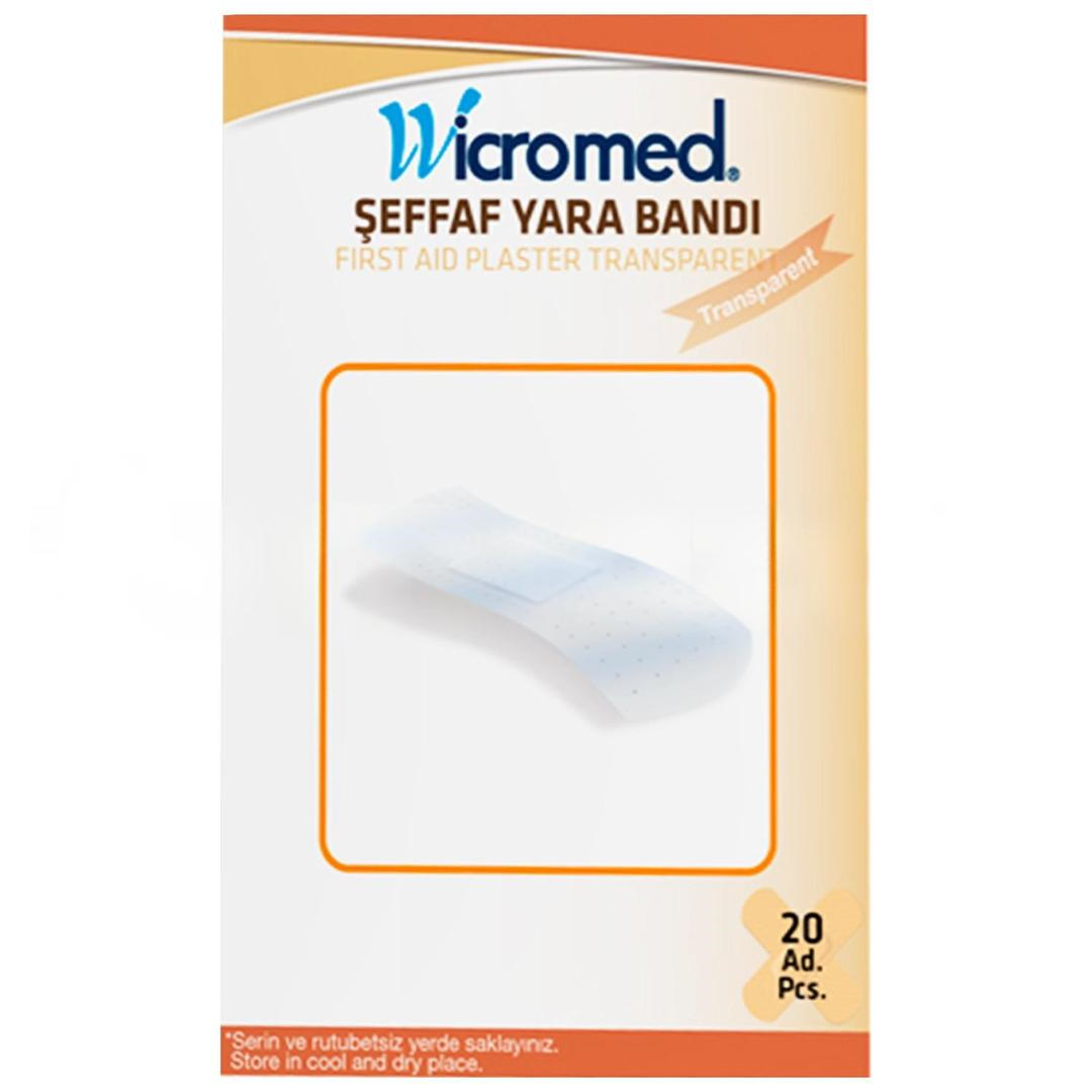 Wicromed Yara Bandı Transparent 20'li