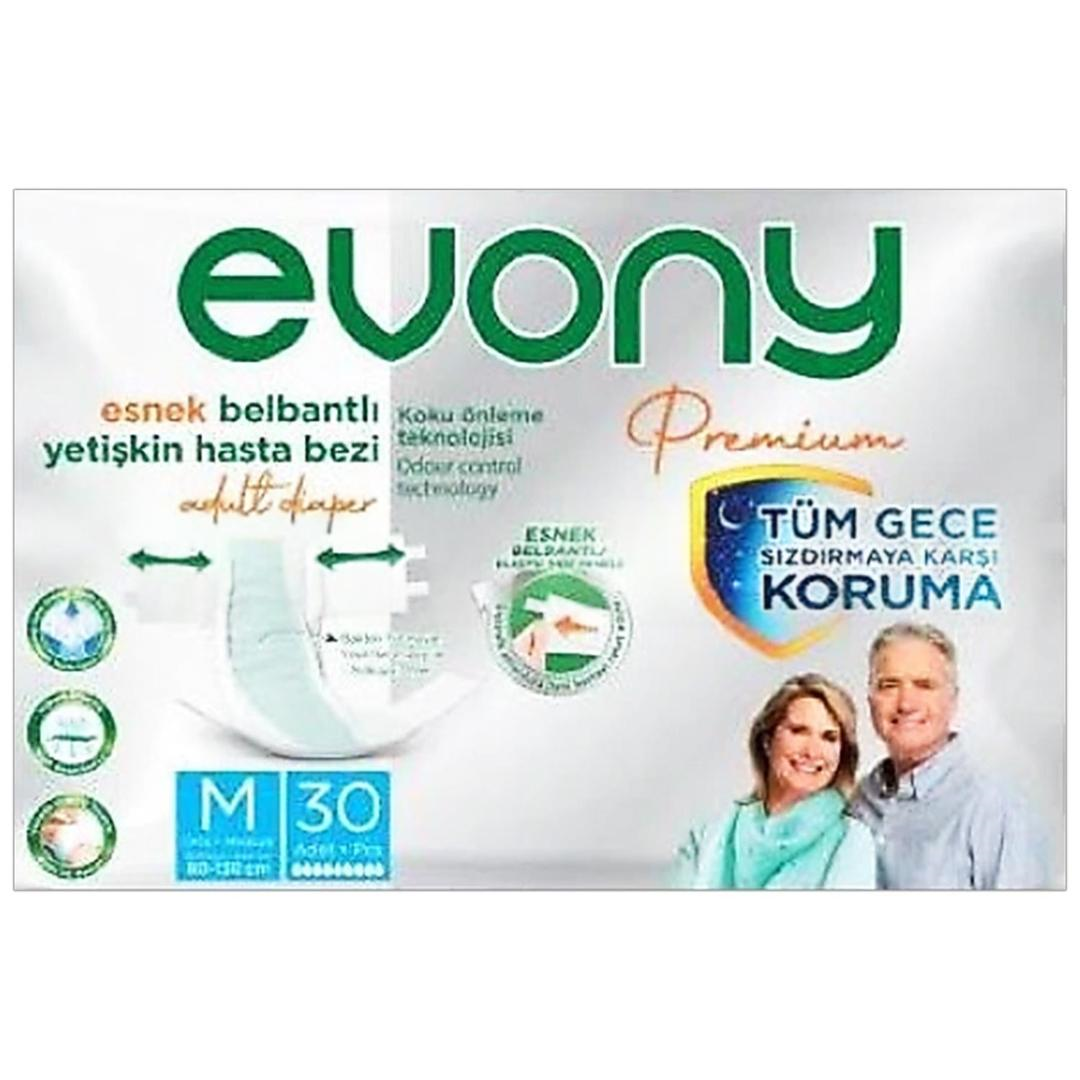 Evony Premium Hasta Bezi Belbantlı Medium 30'lu