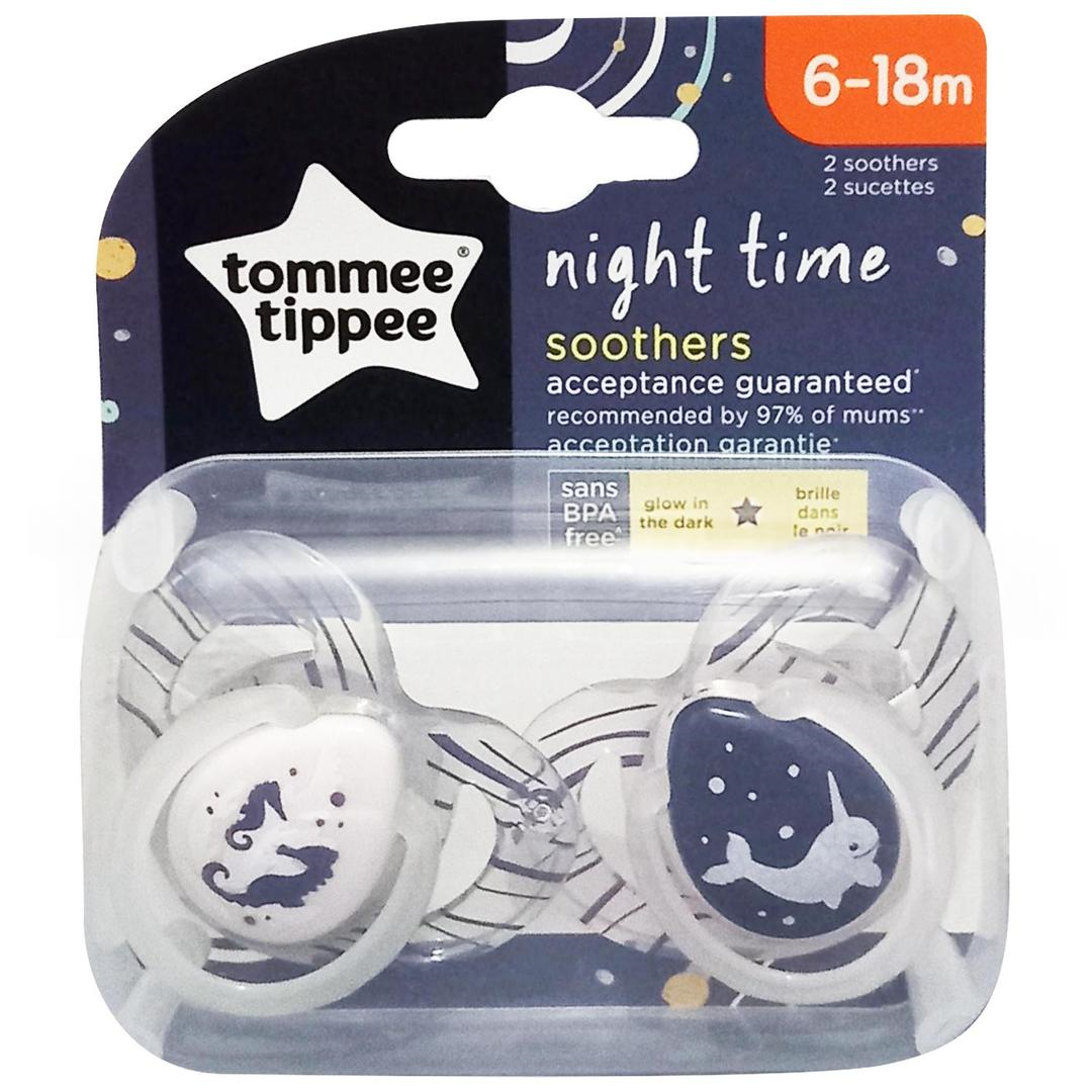 Tommee Tippee Night Time Soothers 6-18 Ay Emzik
