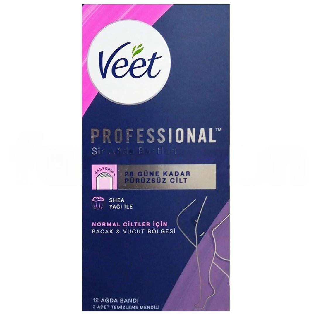 Veet Professional Ağda Bandı Normal 12'li
