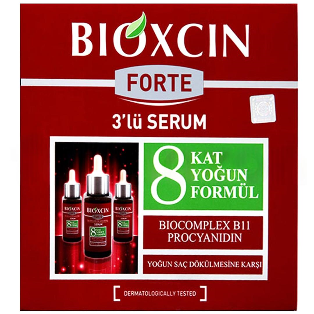 Bioxcin Forte Saç Bakım Serumu 3'lü - Eski Ambalaj