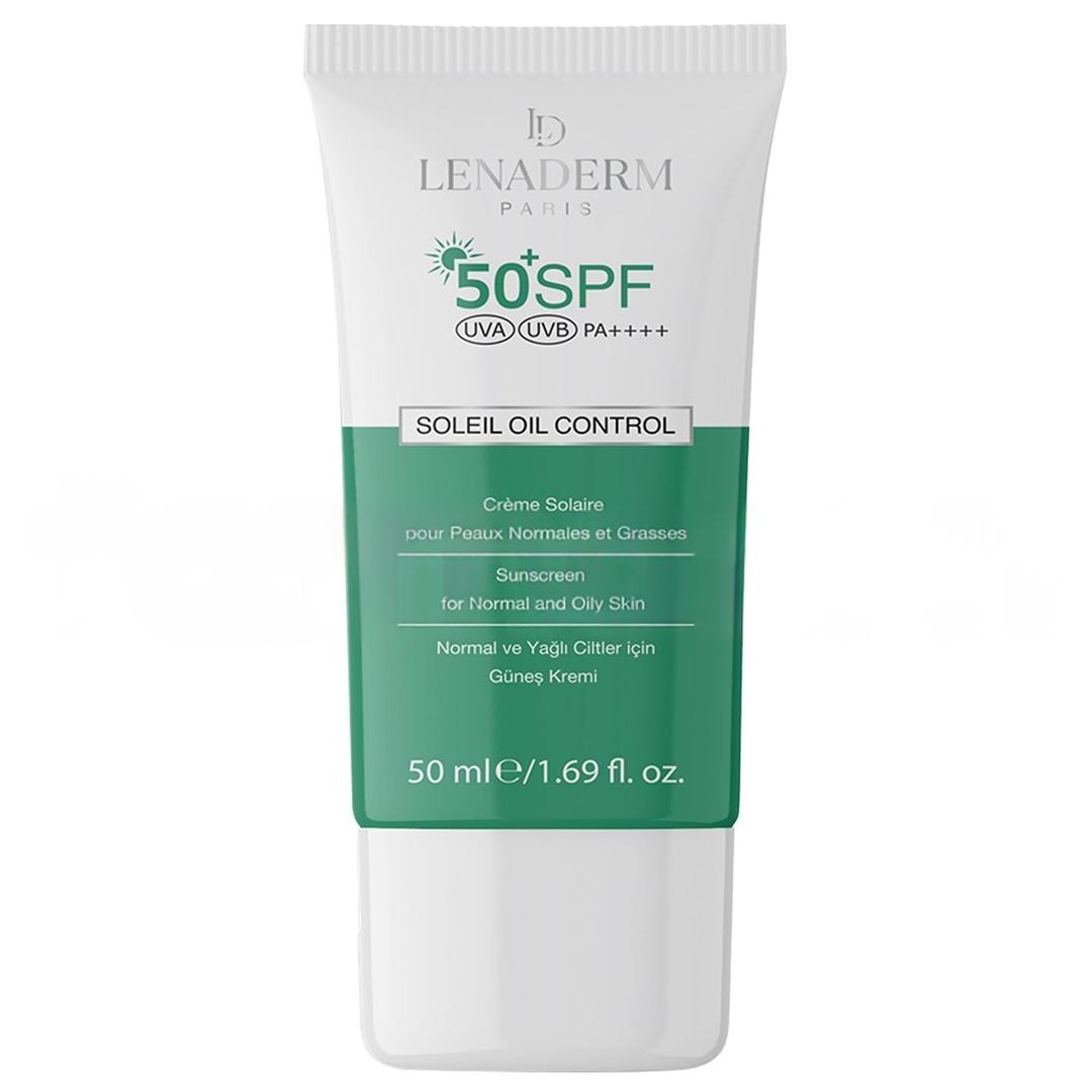 Lenaderm Soleil Oil Control Güneş Kremi 50 ml