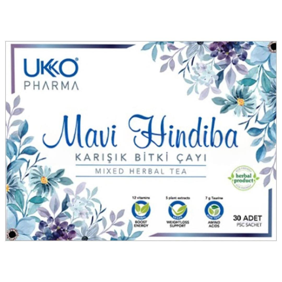 Ukko Mavi Hindiba Karışık Bitki Çayı 5 gr x 30 Adet