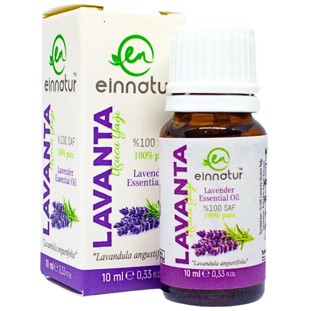 Einnatur Lavanta Uçucu Yağı %100 Saf Lavandula Angustifolia Linalol ve Linalil Asetat 10 ml