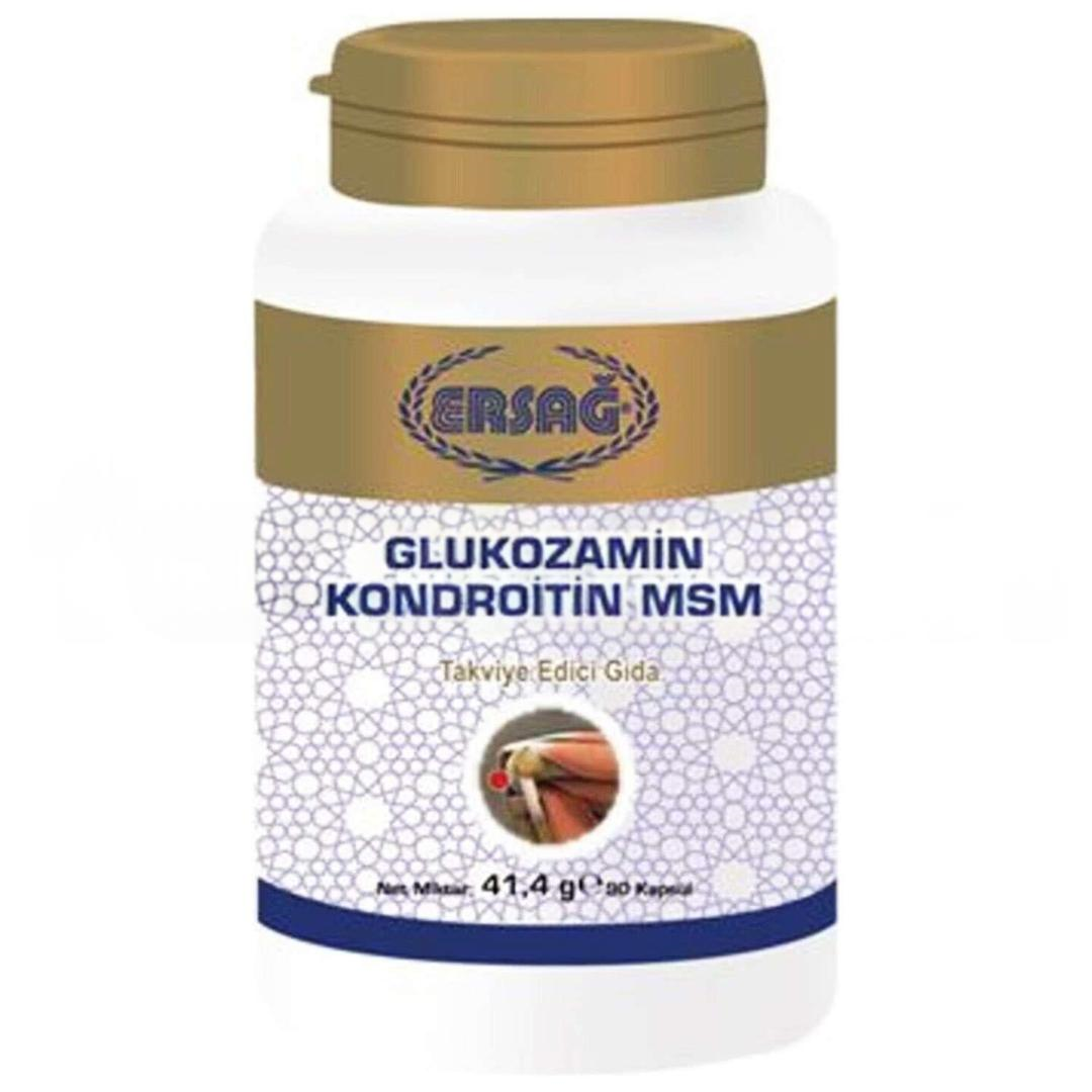 Ersağ Glukozamin Kondroitin MSM 90 Kapsül