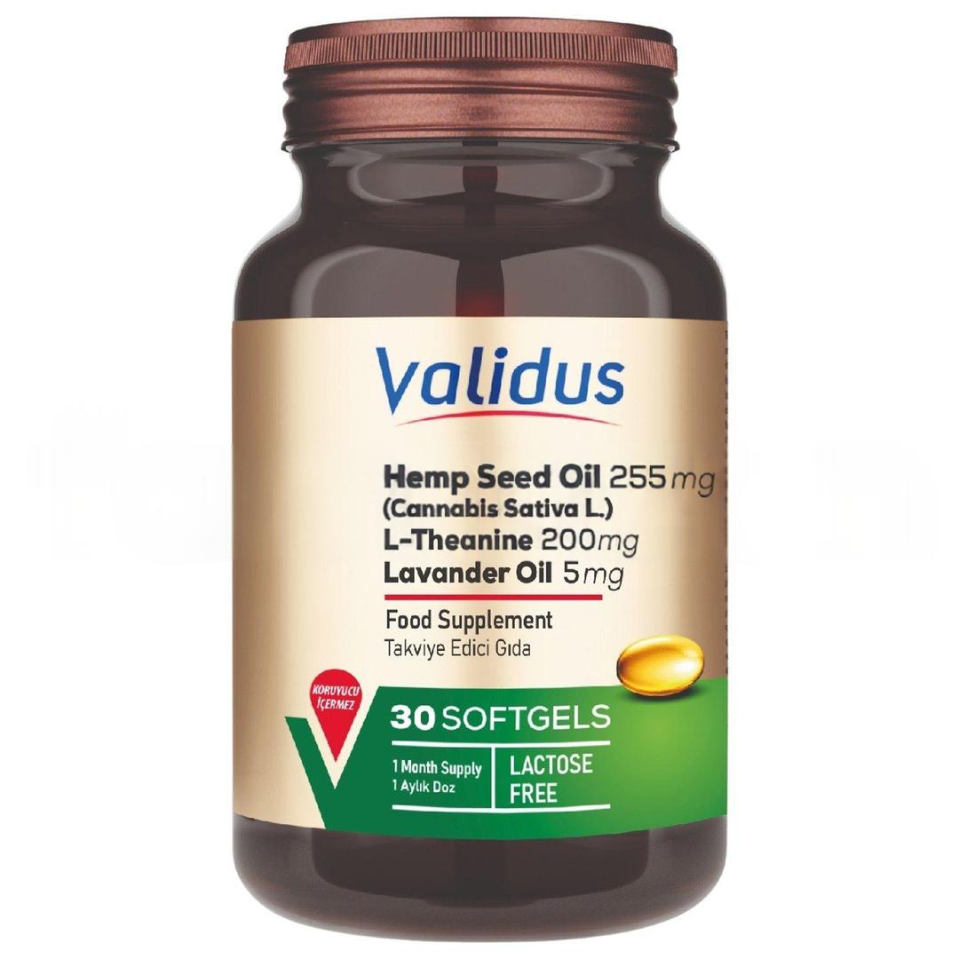 Validus Cannabis Sativa + Lavander + Rose 30 Softgel