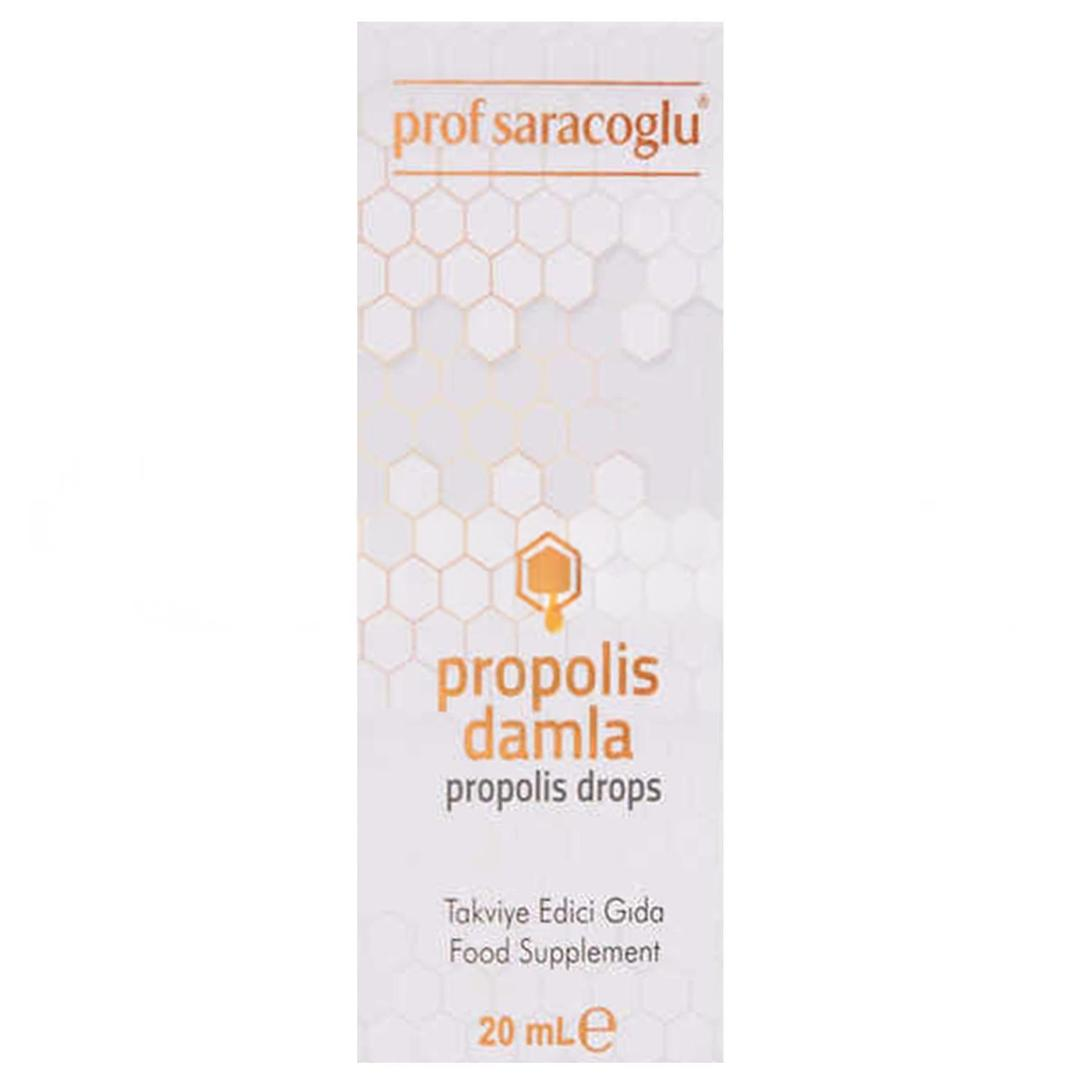 Prof Sracoğlu Alkol Bazlı Propolis Damla Takviye Edici Gıd 20 ml