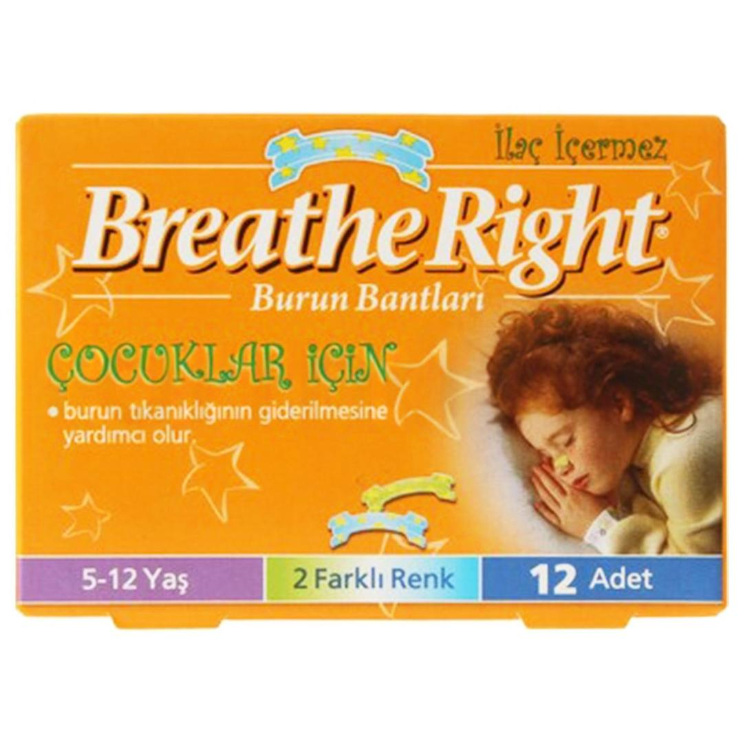 Breathe Right Çocuk Burun Bandı 12'li