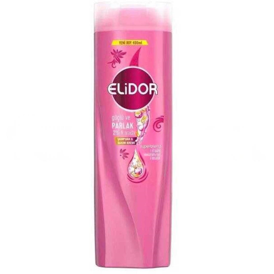 Elidor Şampuan Güçlü Parlak 2'si 1 Arada 400 ml
