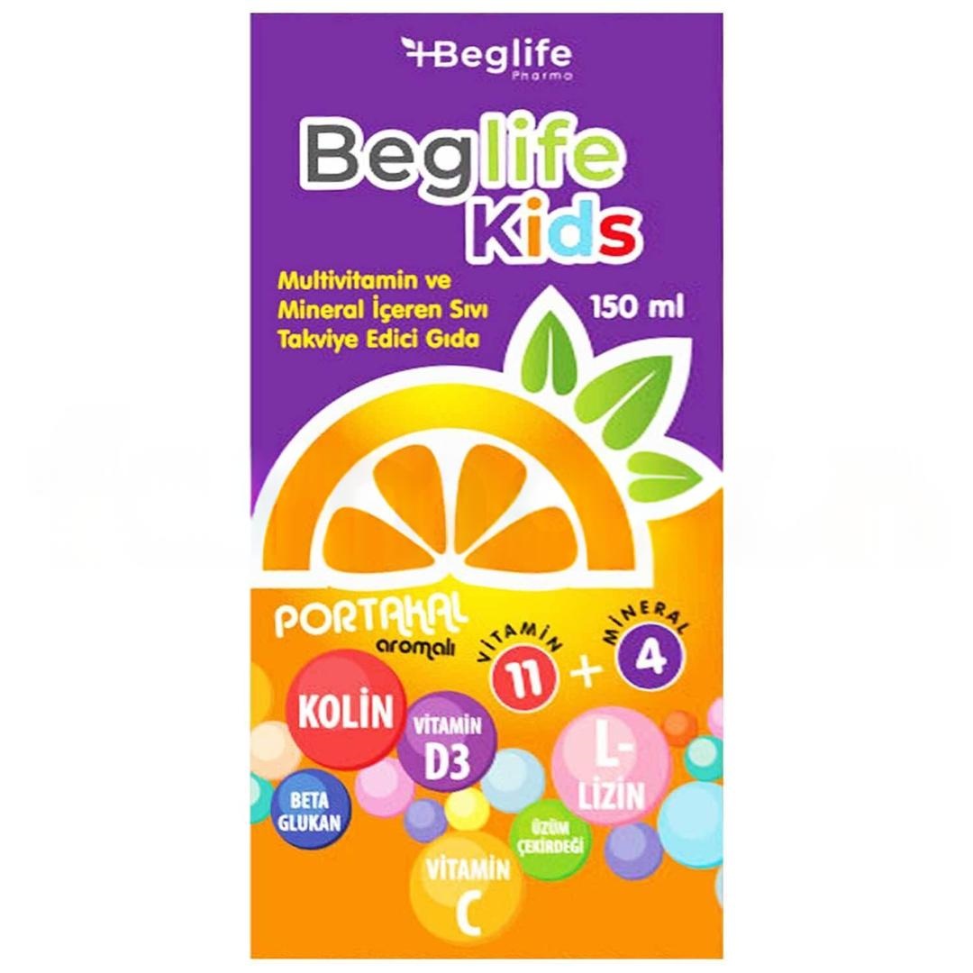 Beglife Kids Şurup 150 ml