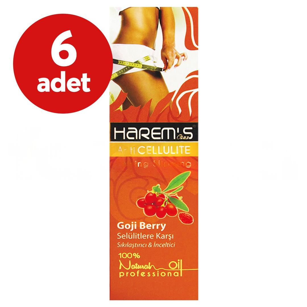 Harem's Gojiberry Selülit Yağı 100 ml - 6 Adet