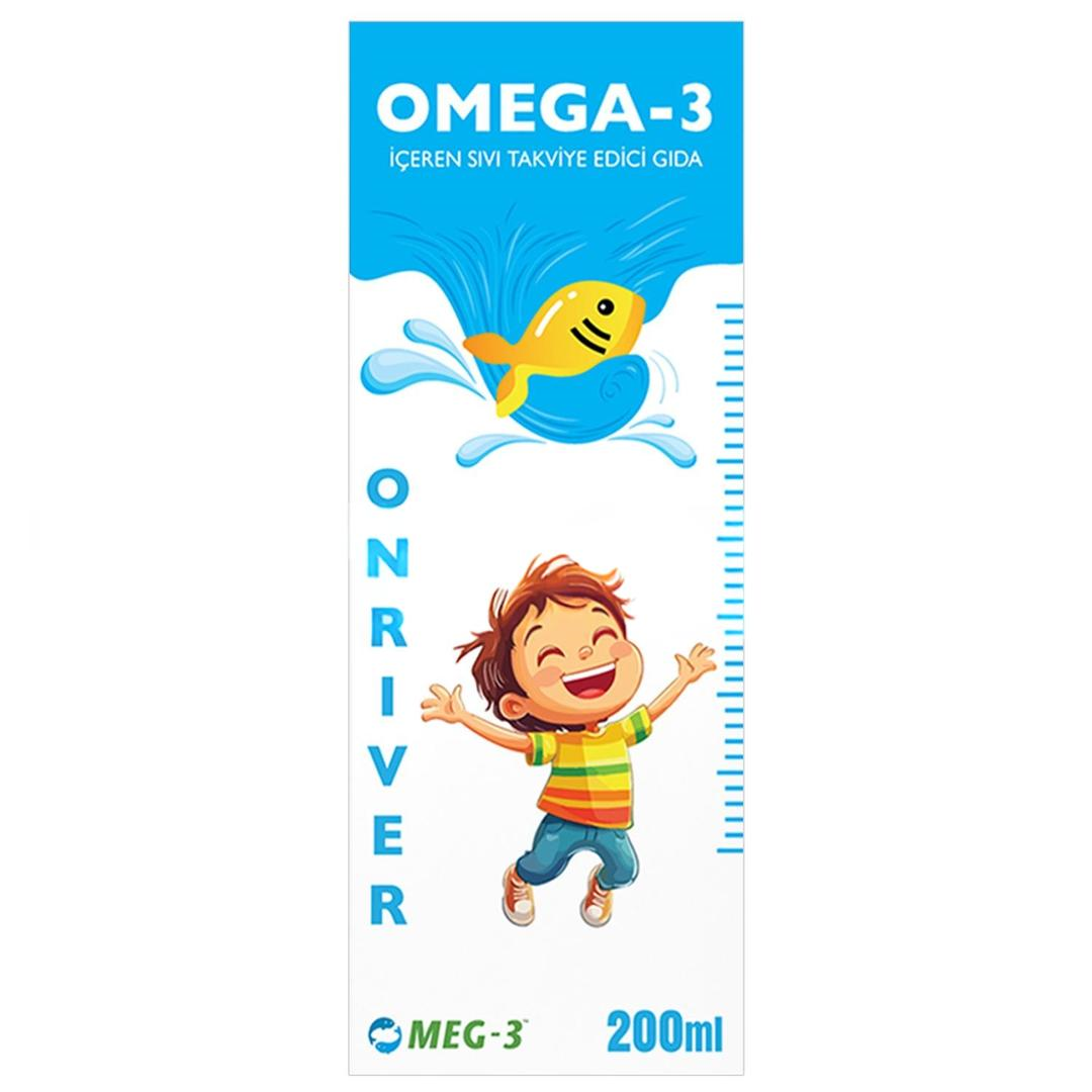Onriver Omega-3 Şurup 200 ml
