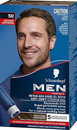 Schwarzkopf Men Perfect Açık Kahve 50 Erkek Saç Boyası