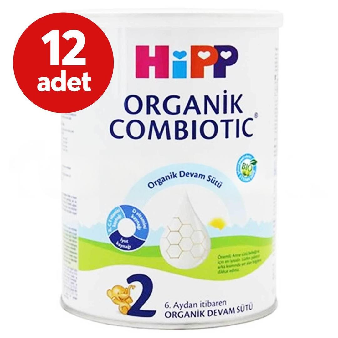 Hipp 2 Organik Combiotic Devam Sütü 350 gr - 12 Adet