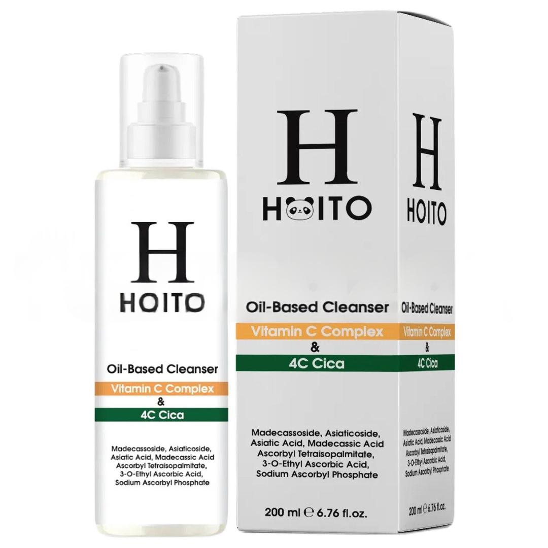 Hoito Oil Based Cleanser Vitamin C Complex & 4 C Cica Yağ Bazlı Cilt ve Makyaj Temizleyici 200 ml