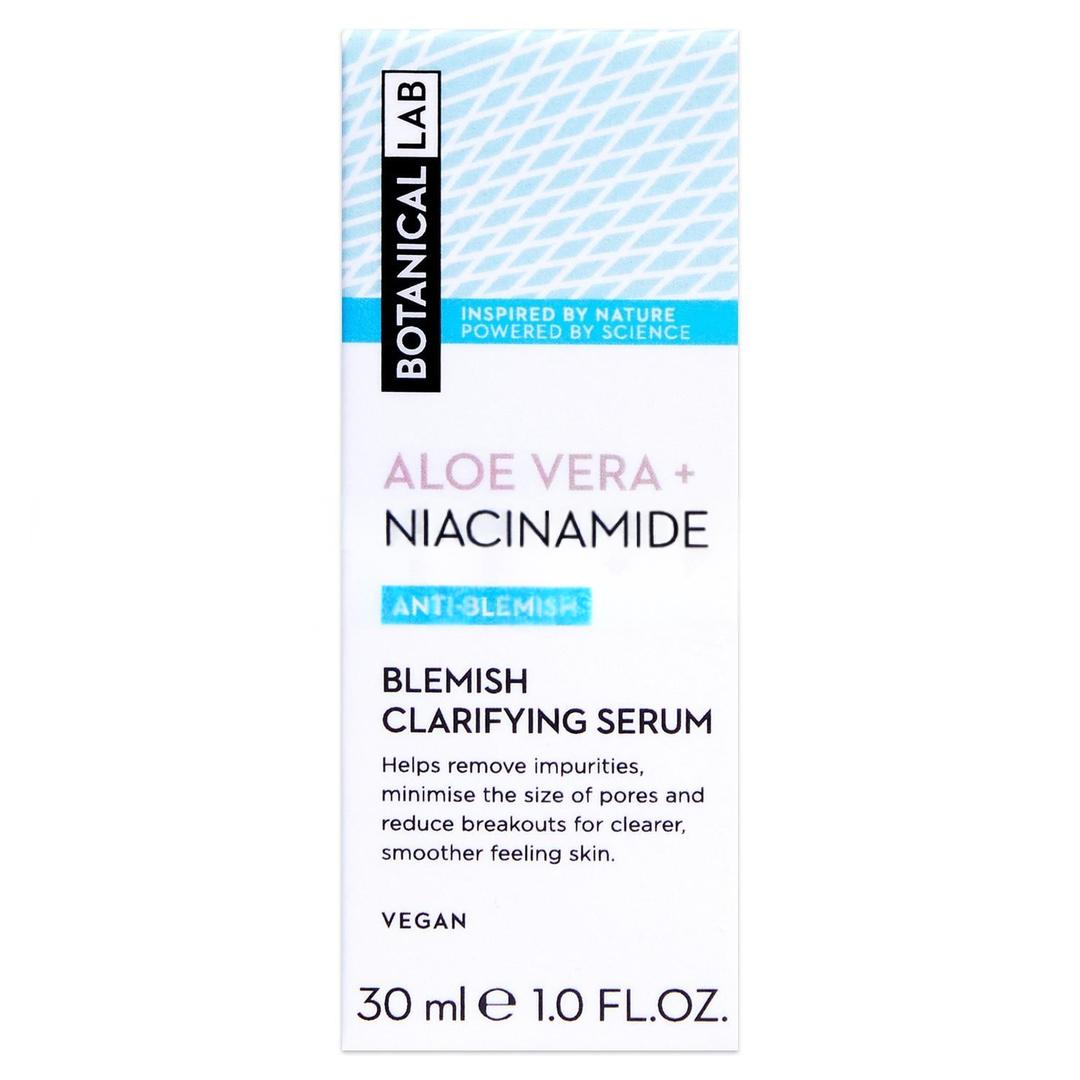 Botanicallab Aloe Vera ve Niacinamide İçeren Akne Eğilimli Ciltler İçin Serum 30 ml